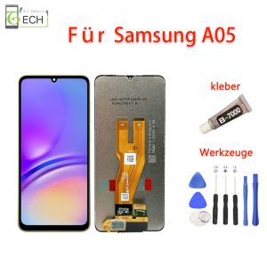 Für Samsung Galaxy A05 A055f LCD Display Bildschirm mit Werkzeuge und Kleber