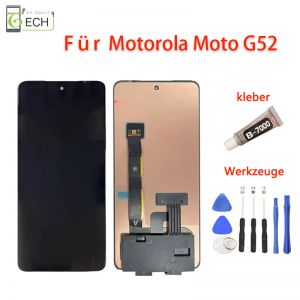 Für Motorola Moto G52 / G82 / G71S LCD Display Touchscreen Werkzeuge + Kleber